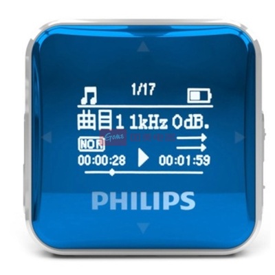 【飞利浦SA2208MP3/MP4/配件蓝色】飞利浦(PHILIPS)SA2208 飞声音效8G 专业发烧无损迷你运动跑步MP3播放器 FM收音录音(蓝色)图片展示-国美在线开成数码专营店
